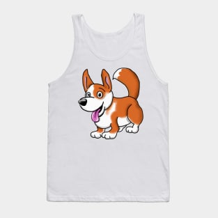 Happy Corgi Boi Tank Top